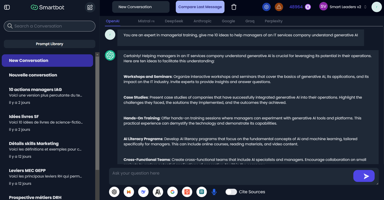 Smartbot Interface